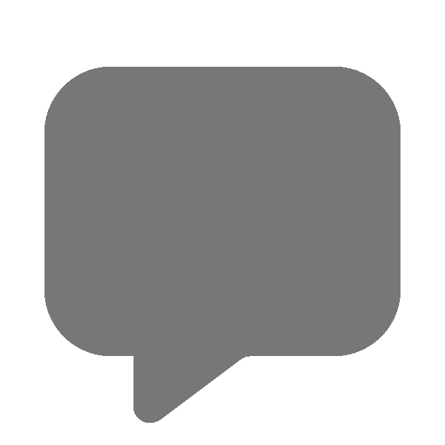 message bubble icon